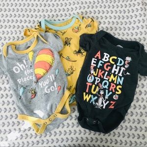 Cat in the hat onesies